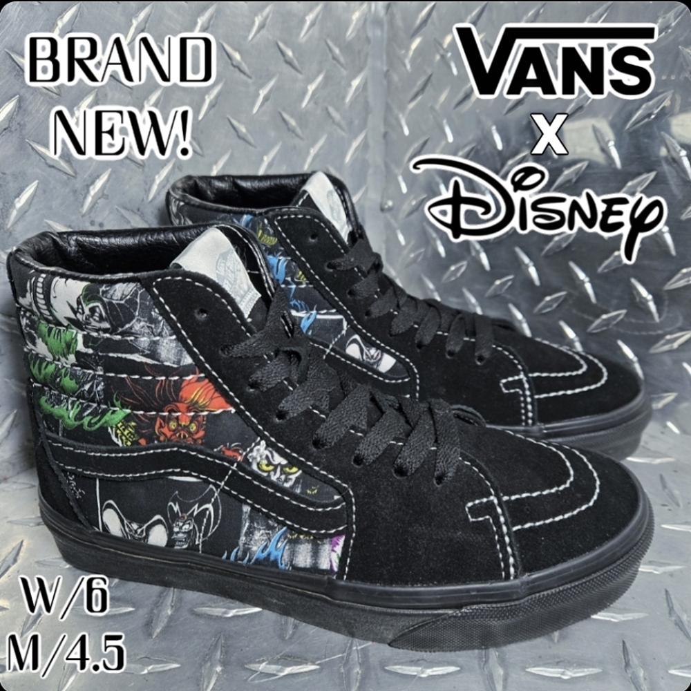 Vans x Disney High-Top Sneakers